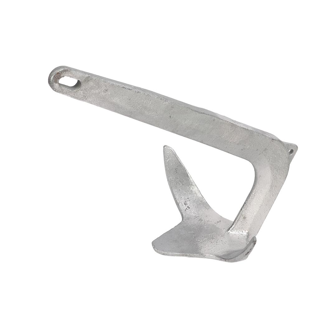 Bruce Style Boat Claw Anchor 2.5kg Carbon Steel Plow Shaped Quick Setting for Marine Yacht Kayak