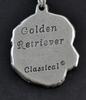 Golden Retriever - Necklace with dog, silver-plated pendant for dog fan, unique jewelry by Art-Dog brand