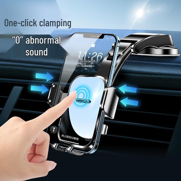 2025 Новая модель держателя для телефона в автомобиль, Присоска на приборную панель, Многофункциональная навигация, Фиксированная конструкция для центральной консоли