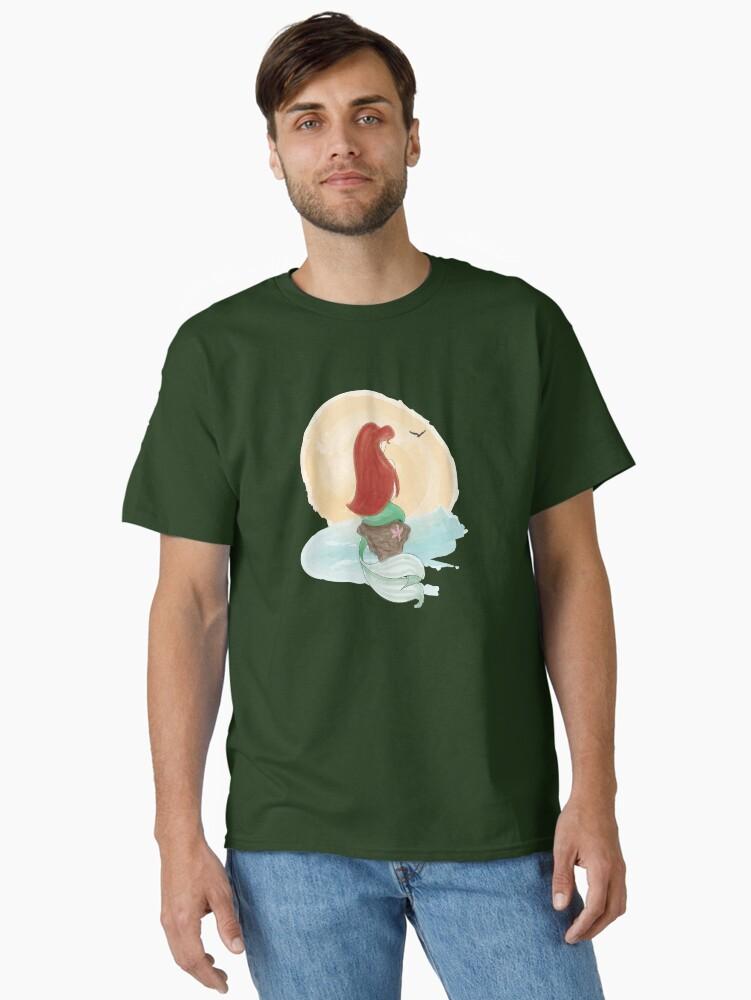 The Little Mermaid Singing Mermaid Classic T-Shirt