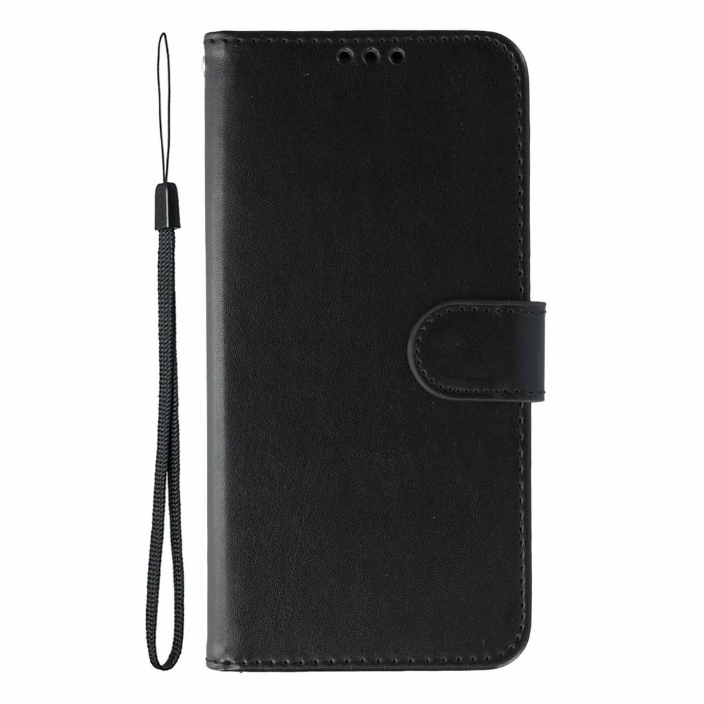 For Xiaomi Redmi A5 4G (171.7mm)/Poco C71 4G Case PU Leather Flip Wallet Phone Cover with Strap