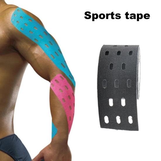 Кинезиологическая лента для груди, живота, рук, талии, плеч, коленей, эластичная хлопковая спортивная лента, клейкая спортивная лента медицинского класса, для облегчения мышечной боли