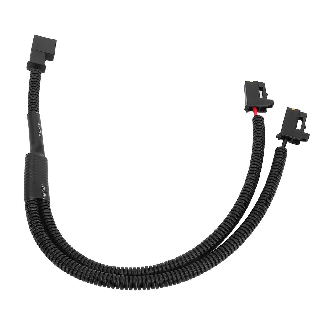 Car Horn 1 to 2 Connector Wiring Harness Plug and Play Y Type Horn Splitter Adapter for REIZ CROWN VIOS FJ CRUISER