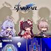 Игра Honkai Star Rail Робин Спаркл Цинцюэ Косплей Фигурка Подставка Кавайная Акриловая Стоячая Тарелка Аксессуары Украшение Декор