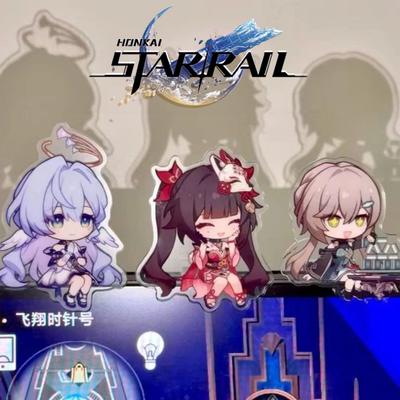Игра Honkai Star Rail Робин Спаркл Цинцюэ Косплей Фигурка Подставка Кавайная Акриловая Стоячая Тарелка Аксессуары Украшение Декор