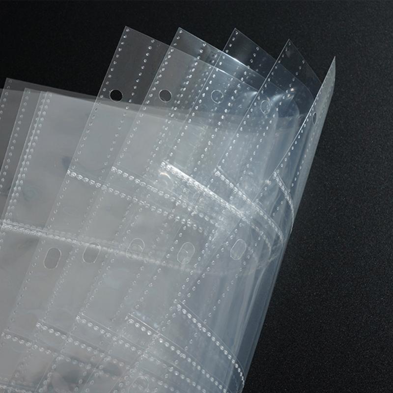 Пластиковая страница для фотоальбома, 20 шт., для коллекционных карт, плотные прозрачные кармашки-листы, защитные кармашки для фотокарточек