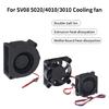 Высокопроизводительный двухшариковый вентилятор охлаждения DC24V 4010 3010 5020 для материнской платы 3D-принтера SV08