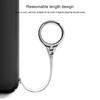 Universal 2 in 1 Cell Phone Holder and Lanyard Finger Ring Strap Band Metal Stand
