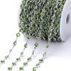 Shiny Necklace Chain Crystal Beads Beaded Making 1Meter Crystal Beads Chains