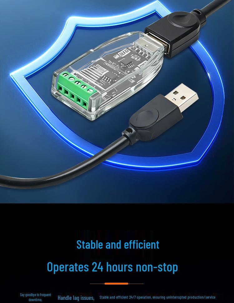 USB to 485/232/422 Converter Module: Industrial-Grade Serial Port Debugger for Laptop