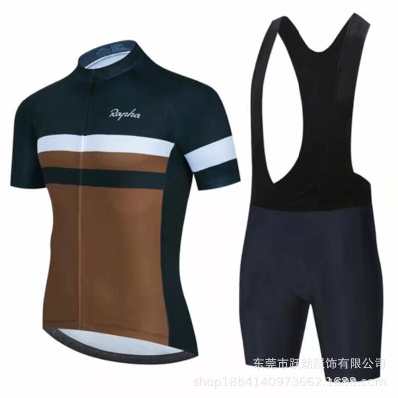 Kids Cycling Jersey Set Short Sleeve Mountain Road Bike Apparel Breathable Sportswear Boys Girls