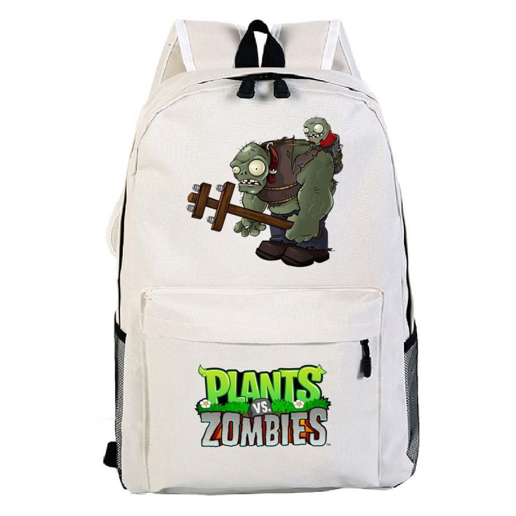 Game Merchandise Plants Vs. Zombies School Bag Casual Simple Backpack
