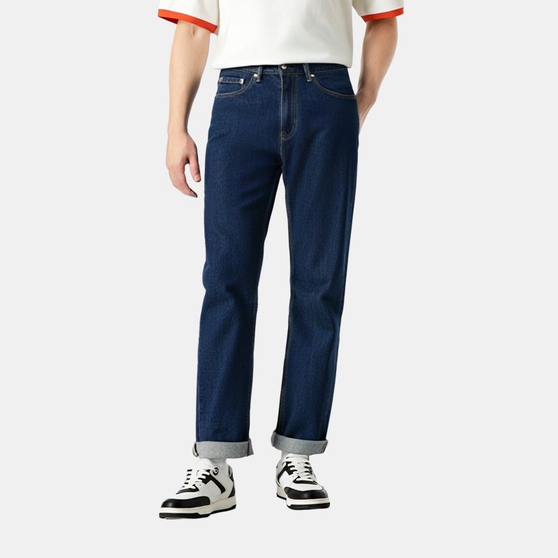Levi's Jeans Men's Blue Moderate Straight Fit Pants 00505-2414