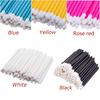 50Pcs Soft Stick Beauty Lipstick Applicator Lip Brush Disposable Angled