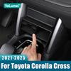 Для Toyota Corolla Cross XG10 - 2024 2025 Гибридный автомобиль Многофункциональный Органайзер-бокс для хранения Держатель-подставка на центральную консоль