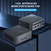 GZBOX Mini PC Маленький ПК, оснащенный Windows 11 Pro 12-го поколения Intel Alder Lake N100 Max Маленький ПК 8 ГБ памяти DDR4 128 ГБ SSD-накопитель Игровая консоль