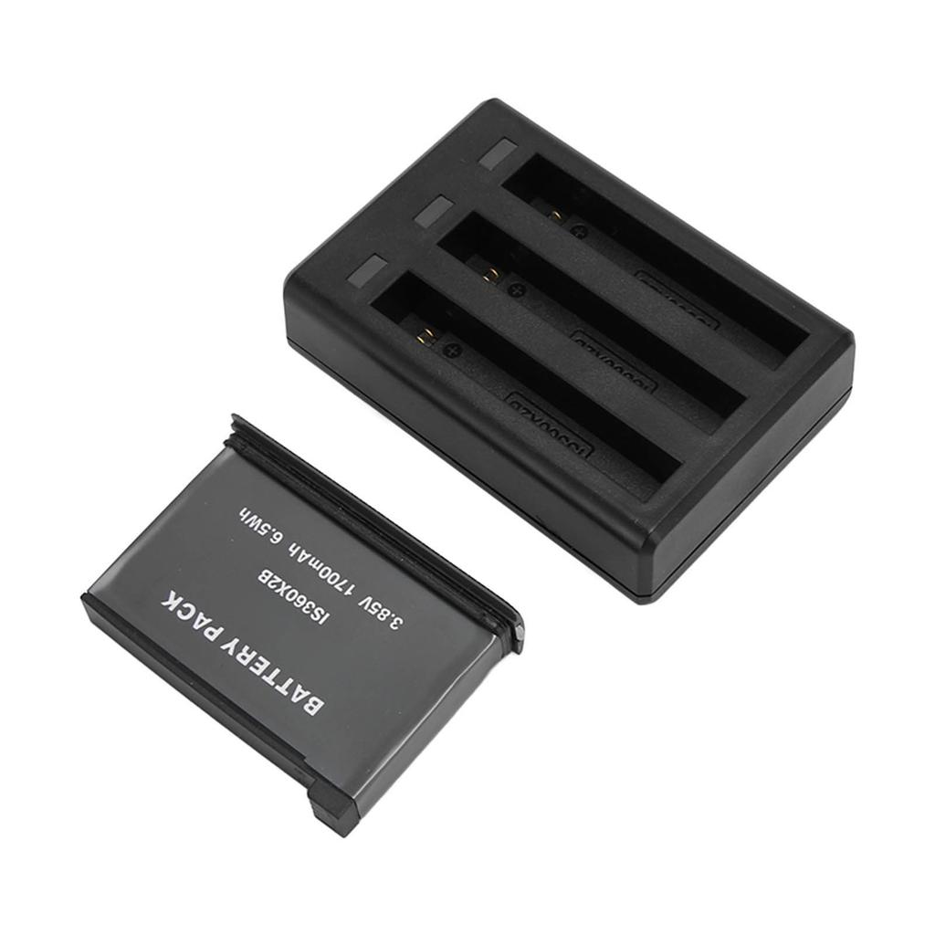 for Insta 360 ONE X2 Battery Charger 3 Channel Fast Charging Battery Charger Hub with Rechargeable Lithium Battery