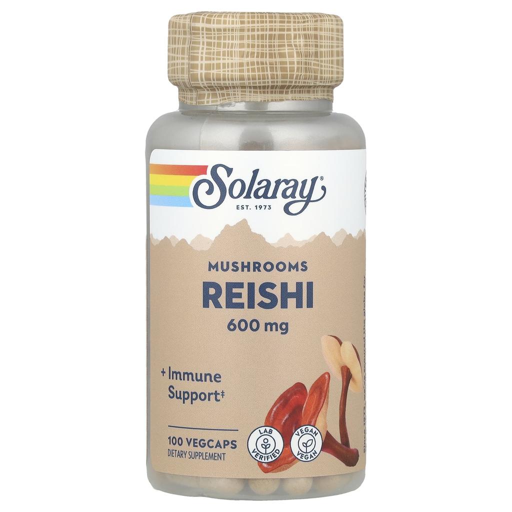 Reishi Mushroom, 600Mg, 100 Veggie Capsules