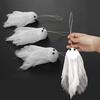 24 Pcs Halloween Ghost Decorations White Gauze Ghost Hanging Ornaments