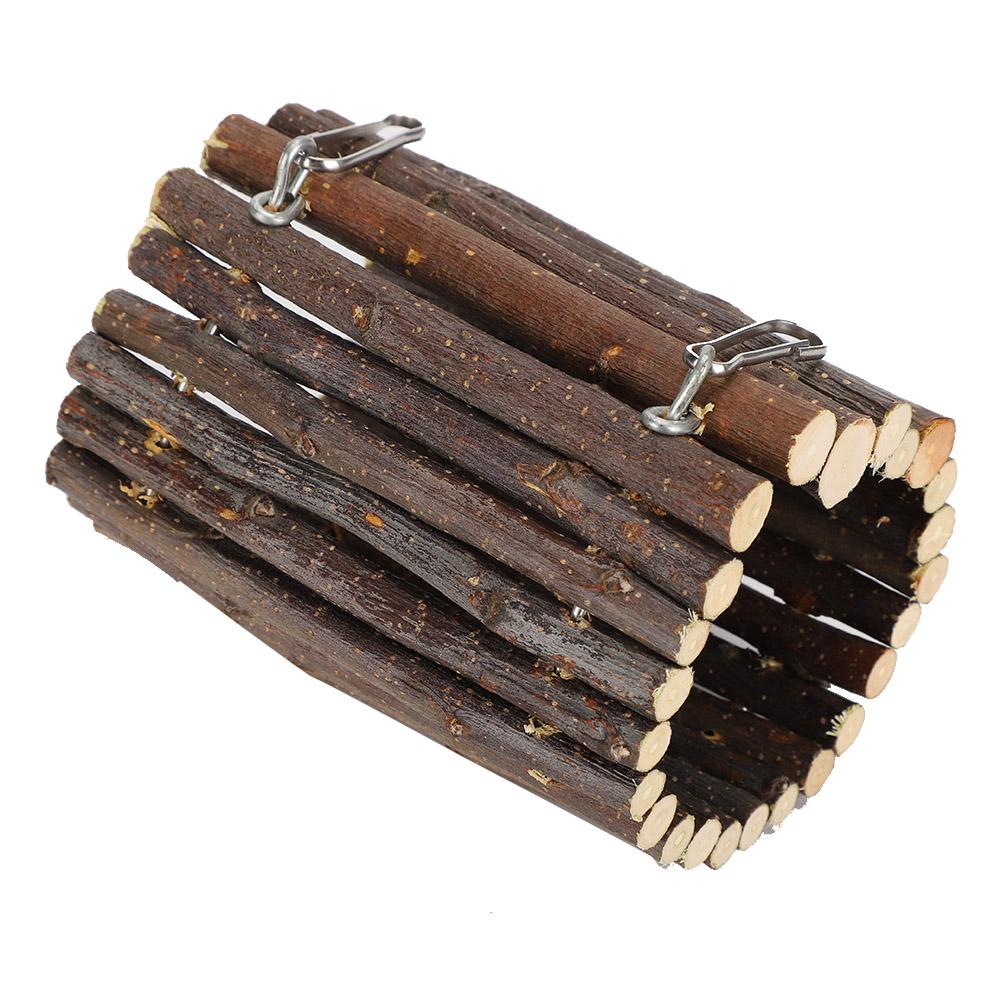 Игрушки для жевания хомяка Подвесной туннель Мост Маленькие животные Клетка для хомяка Игрушки Тип крючка