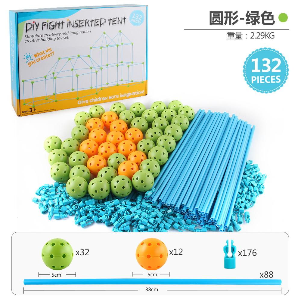 132 штуки палаток-коллажей на тему науки и образования, игровых домиков-замков, палаток для рукоделия из бусин, детских развивающих игрушек для сборки