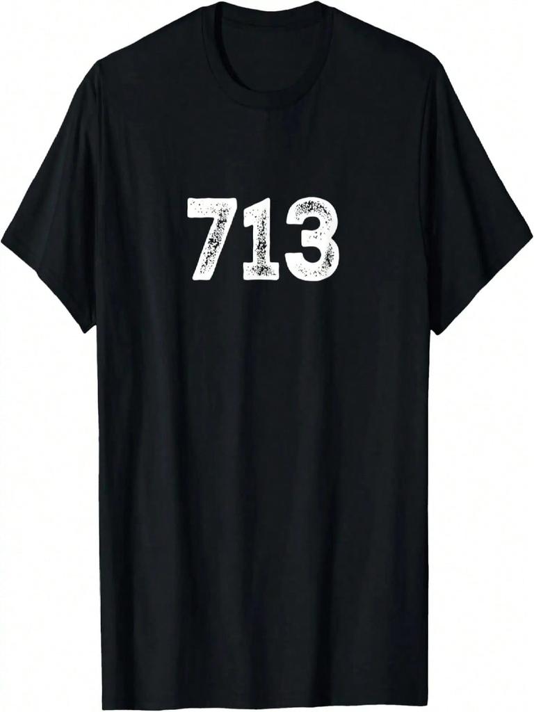 713 Хьюстон Техас Код города H-Town HOU T-shirt