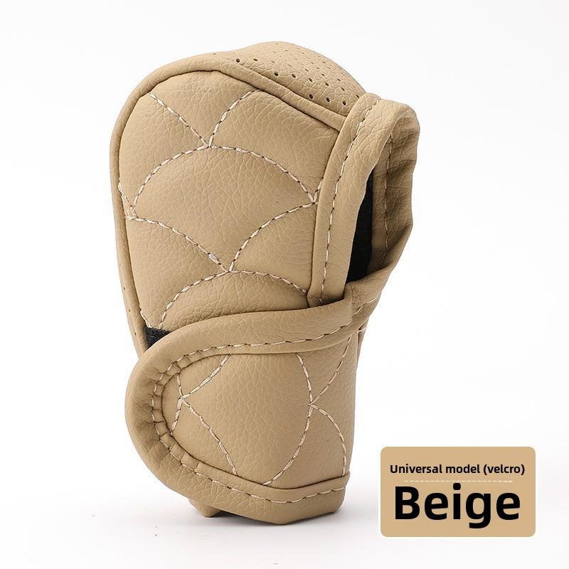 Защитный чехол для рычага переключения передач автомобиля, кожаный чехол для салона автомобиля, модифицированный пылезащитный чехол, универсальный чехол для ручки переключения передач