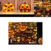 Stunning Halloween Led Lights Lantern With Various Bat Skull Pumpkin And Spider Designs For Home Decor