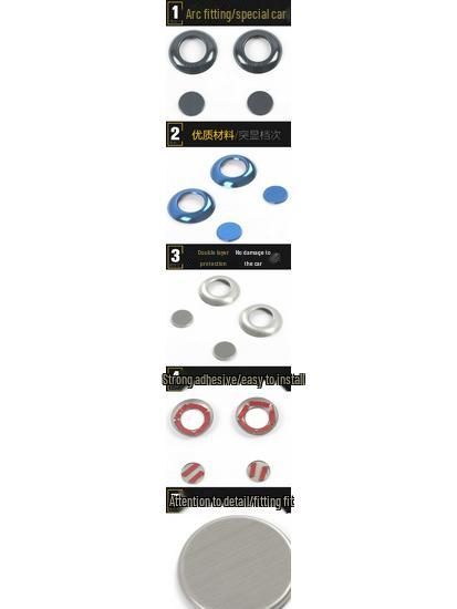 GL8ES653T 2020 Наклейки для кнопок подголовника и управления спинкой сиденья