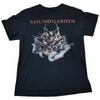 Animal Soundgarden Мужская Унисекс S-234XL Черная Рубашка Унисекс Футболка