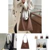 Fashionable Everyday Tote Bag For Women Spacious And Stylish Pu Bag Available In Black Khaki Brown
