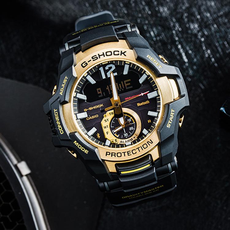 Casio Мужские часы MASTER OF G-AIR Series Черные GR-B100GB-1AER GR-B100GB-1AER