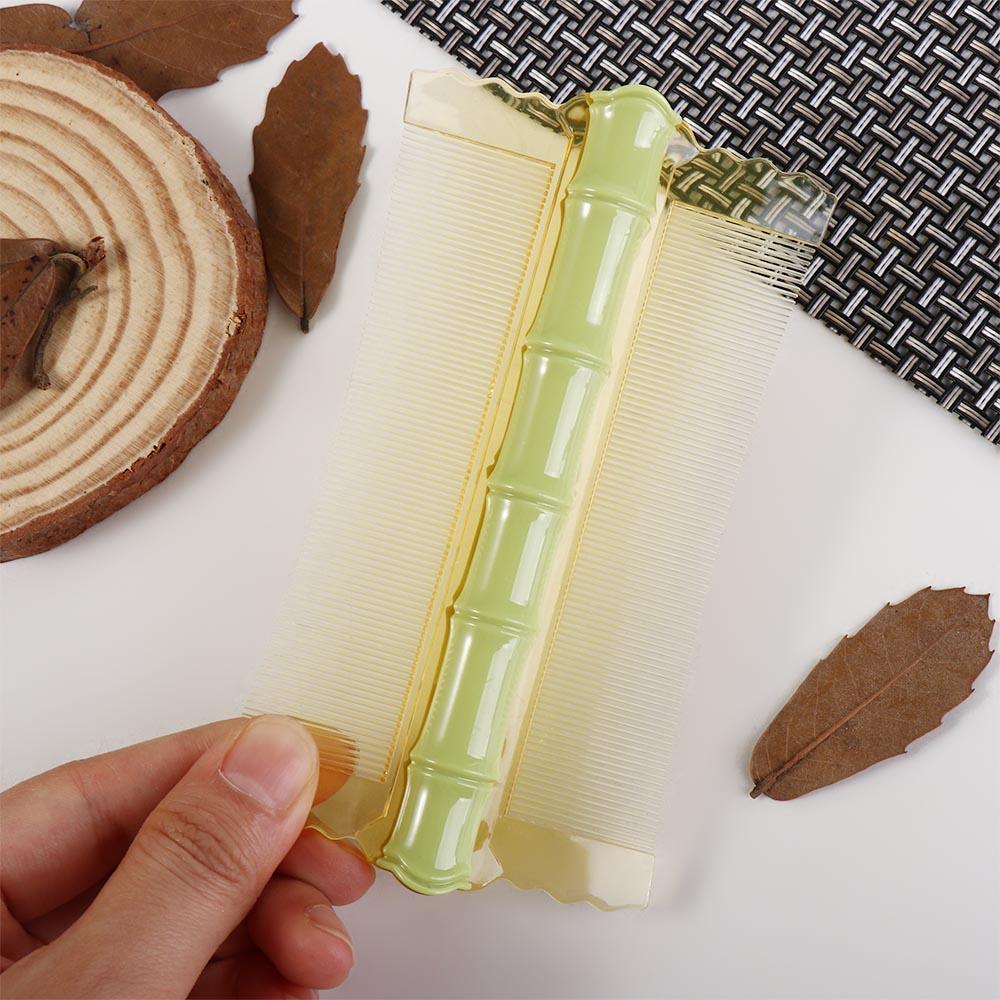 Fine Tooth Lice Flea Remove Women Hair Comb Hair Styling Tool Handle Hair Brush Hair Lice Comb
