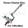 Power Volume Button Mute Switch Flex Cable for iPhone 15 16 Pro Max Plus 15Pro 16Pro Power Volume Control Slice Cable Repair