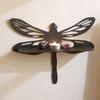 Dragonfly Corner Shelf Wall Display Organizer Art Decor Multipurpose for Entryway Living