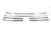 Overlays for a Radiator Grille 2006-2014 (6 Pcs, Stainless Steel) for Fiat Ducato