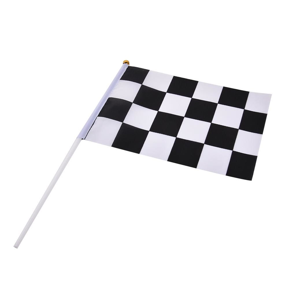 Sport Events Racing Party Racing Polyester Flags Check Flag Racer Checkered Flags Waving Flags