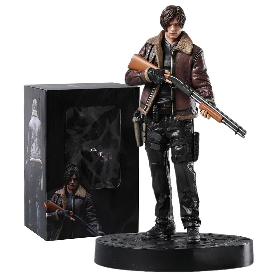 Movie Activity Character Leon S. Kennedy Figure Gk Statue Model Collection Toy Desktop Doll In Stock great for daily use
