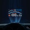Проектор скорости, новый 4E модернизированный HUD, автомобильный проекционный дисплей OBD, датчик температуры воды, охранная сигнализация, 5,5-дюймовый HD-многофункциональный цифровой дисплей