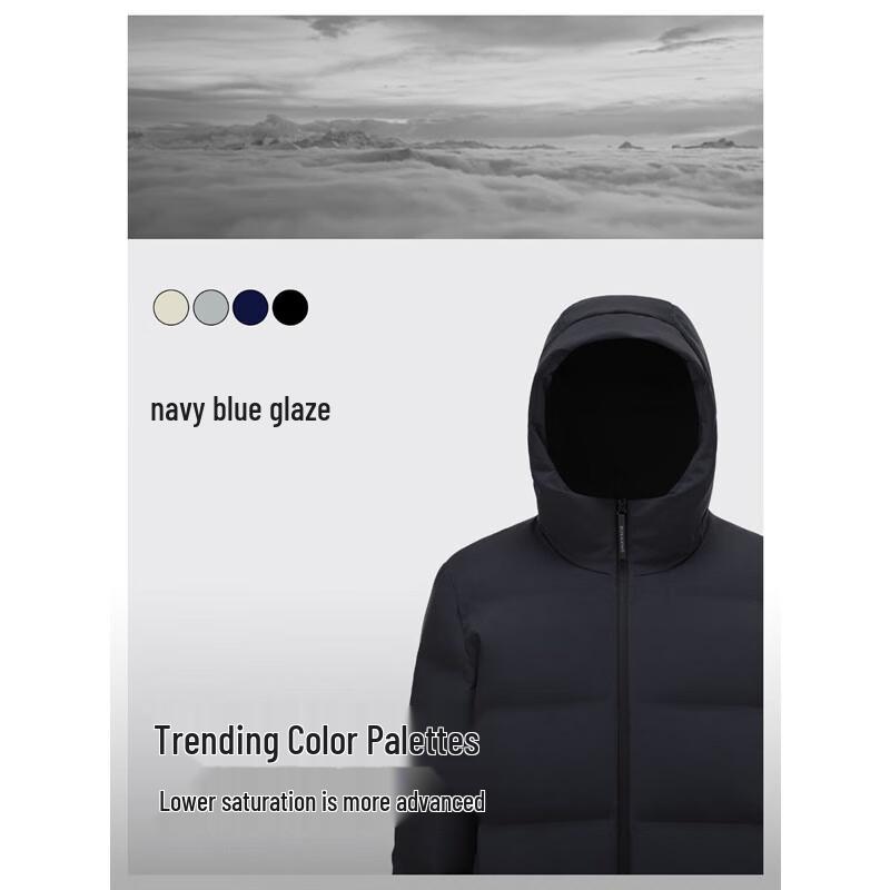 Bosideng Mid-Length Hooded Down Jacket B250245560