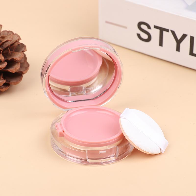 Pink Mini Air Cushion Foundation Diy Box Empty Puff Box With Mirror For Bb Cream Cosmetic Container Makeup Case Skin Care