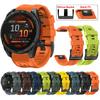 Силиконовый ремешок QuickFit 22 мм 26 мм для часов Garmin Fenix 8 E 7 7X 6 6X Pro/Epix Pro Gen 2 47 мм 51 мм 5XPlus Enduro 3 Tactix 7