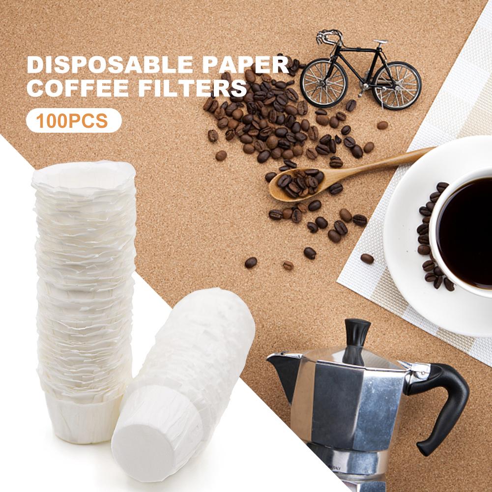 100 шт. Капсулы K-Cup Запасные Белые Бумажные Кофейные Капсулы Одноразовые Фильтры K-Cup Бумажные Кофейные Капсулы Для Keurig 1.0 2.0 Премиум