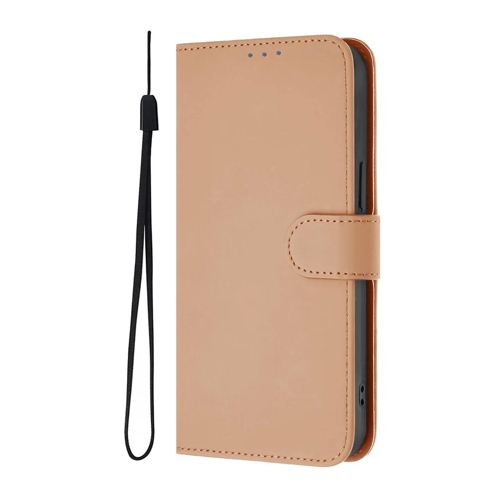 Однотонный чехол-кошелек для Samsung Galaxy M62 M55 M54 M53 M52 M35 M34 M33 M32 M23 M15 M14 M13 F62 Держатель для карт Ремешок Чехол для телефона