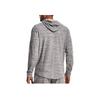 Under Armour Project Rock Hardest Worker Terry Hoodie Men Grey 1370458-112