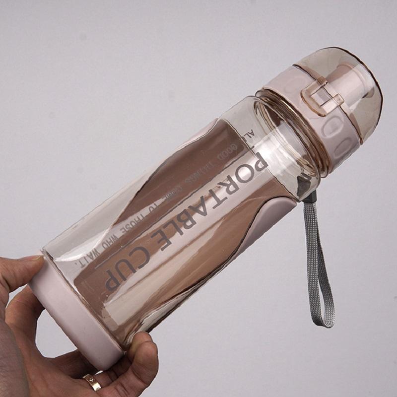 Summer Water Cup Drop Proof High Quality Double Layer Plastic Cup Active Lightweight Creative Student Cup Space Cup