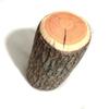Material Tree Log Pillow Soft Texture PP Cotton Filled Stump Cushion Realistic Wood Grain Round Floor Cushion For Women