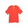 Puma Футболка с круглым вырезом и принтом логотипа команды Scuderia Ferrari, красные 763603-01