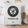 Модный Роскошный Плед Dellafuente FC Портативный Офисный Мягкий Клетчатый С Принтом Пледы для Пикника со Скидкой Квилтинг для Дивана Пушистый