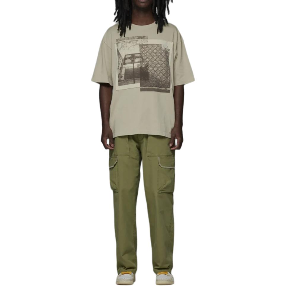 Jordan Футболка с логотипом баскетбольной команды Union Collab SS23, мужская, с круглым вырезом, цвет хаки FD4247-206